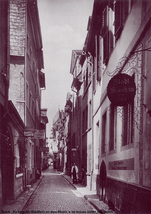 Metzgergasse in Kaub